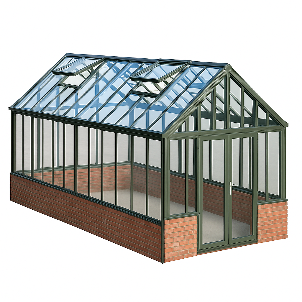 Kingsmere Heritage 8×15 Victorian Greenhouse